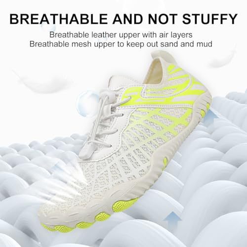 Image of ELETON Barefoot Shoes Women Men Footwear, Wide Toe Box Hiking Zero Drop Non-Slip Quick-Dry River Boat Pool Beach Water Shoes, Lightweight Swimming Running Walking Sneakers Unisex