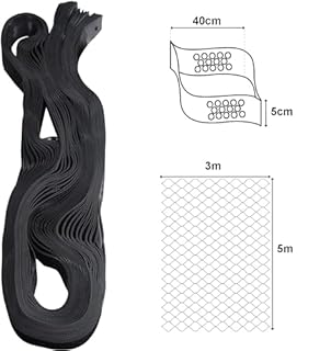 15m² Stabilisateur Gravier 5cm Hauteur,5x3 m Stabilisateur De Gravier, Grille De Protection pour Gazon, Grilles De Pelouse