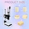 Bath Bomb Press Machine, 5 Mold DIY Bath Bomb Maker Kit, Heavy Duty Adjustable Height Soap Press with Metal Base for Professional & Home Use
