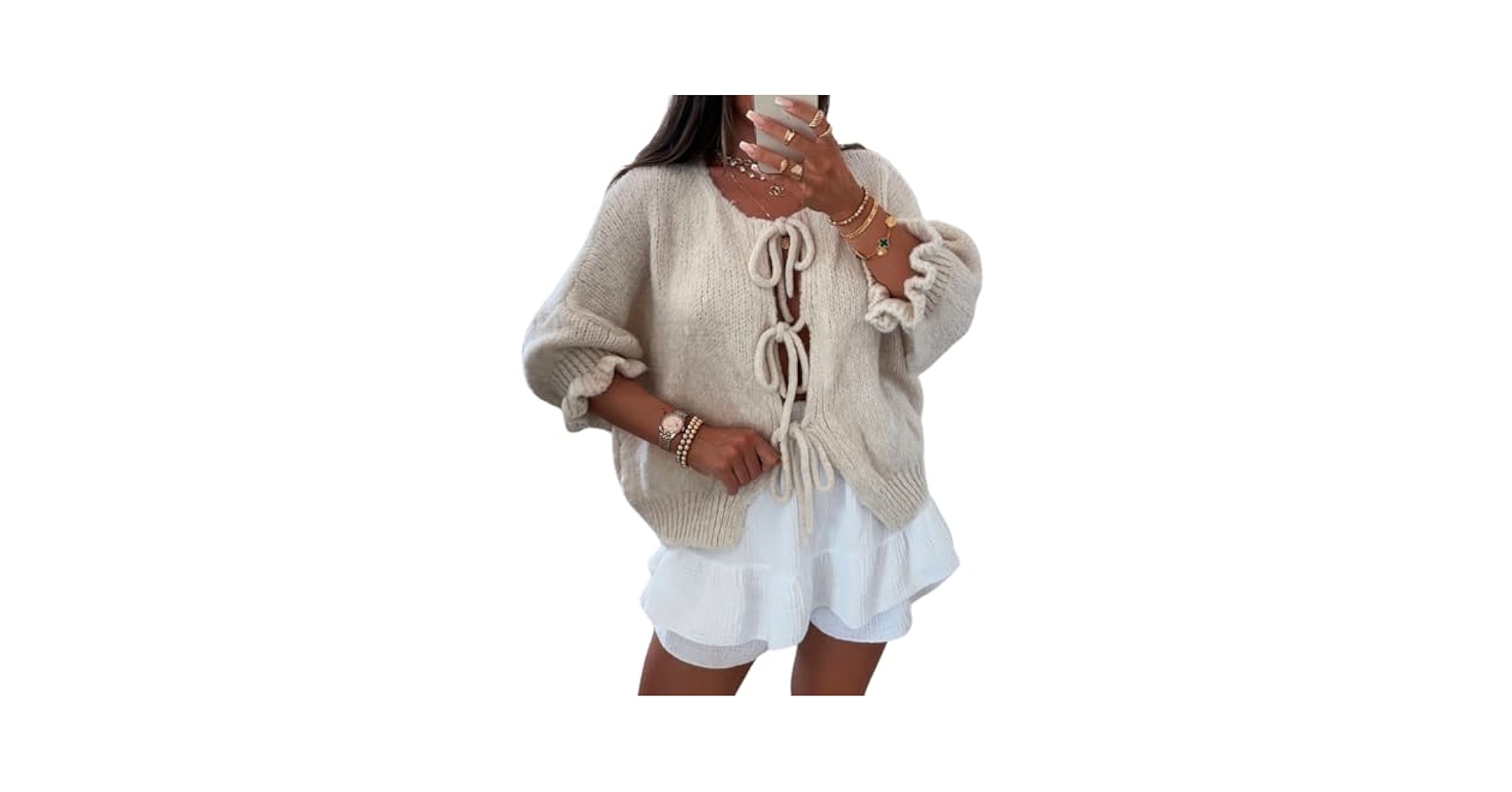 トップス VERONICAJACQUARDKNIT CARDIGAN 100924_Ecomm_NOV_PW244244E_090