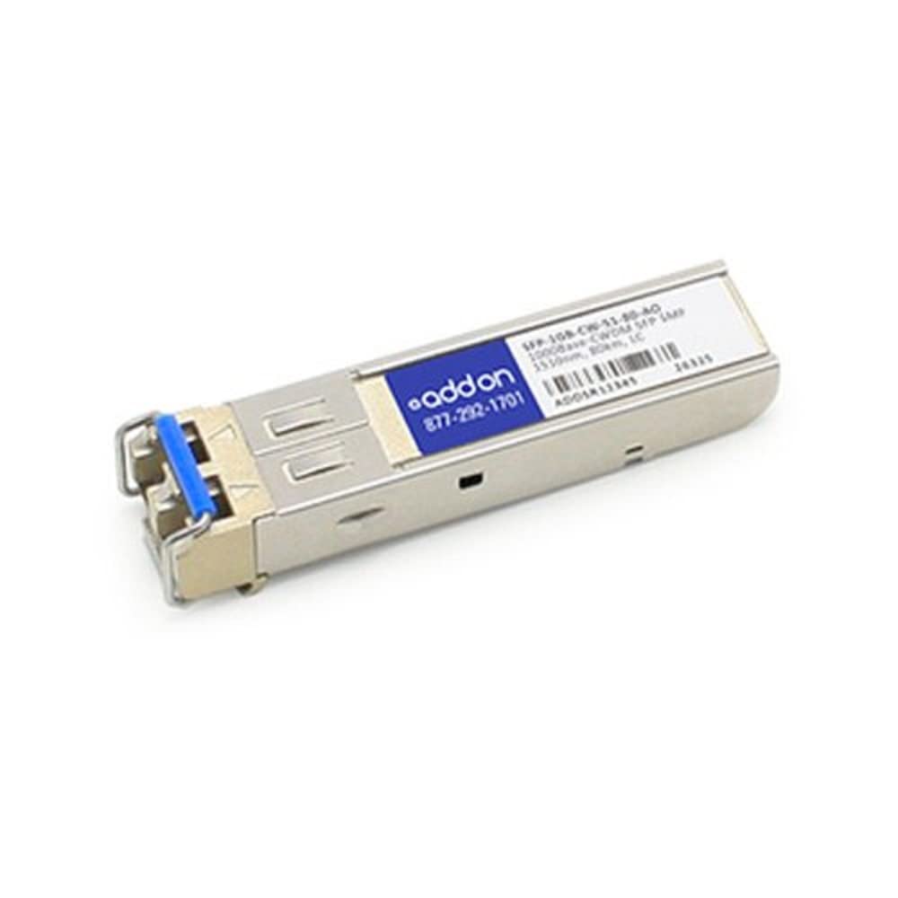 Cisco CWDM-SFP-1550 Compatible 1000BASE-CWDM SFP ZX Transceiver