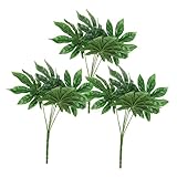 Alipis 6 Stück Künstliche Pflanzenblätter Naturgetreu Grün Pflegeleicht Langlebig als Desktop...