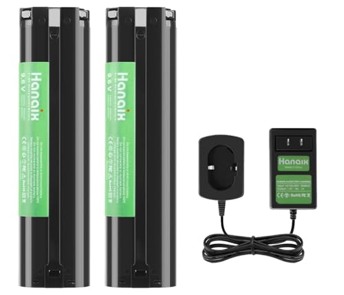 Chargeur Ni-MH 9,6 V régulé pour batterie 193890-9 à charge douce 400 mAh