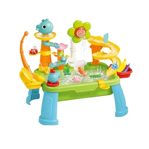 Table de jeu d'eau estivale pour jardin et camping en famille