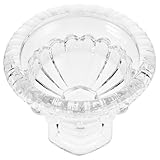 Pieza decorativa: nuestros tazones de vidrio para helado también funcionan como fruteros, agregando un toque elegante a su cocina o comedor mientras sirven una variedad de postres y bebidas frías, vasos de postre con pie, tazones de vidrio para helado