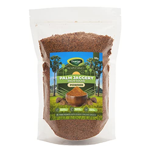 Thanjai Natural Palm Sugar 500 Grams Pouch 100% Natural Traditional Made Method Pure Directly From Farmer