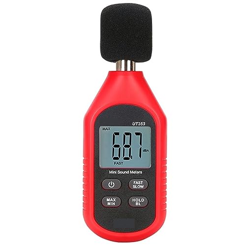 デジタル温度湿度計 騒音計 風速計 照度計 利用可能(Noise Meter)