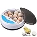 Tackly Incubadora automática de huevos gallina aves pollos – incubadora digital 9/12 huevos de polluelos con control de temperatura – ideal uso corral o uso doméstico regalo niños
