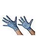 Price comparison product image Triplast Blue Vinyl Powder Free Gloves | Pack of 100 | Latex Free | Medium Size (Blue Medium)