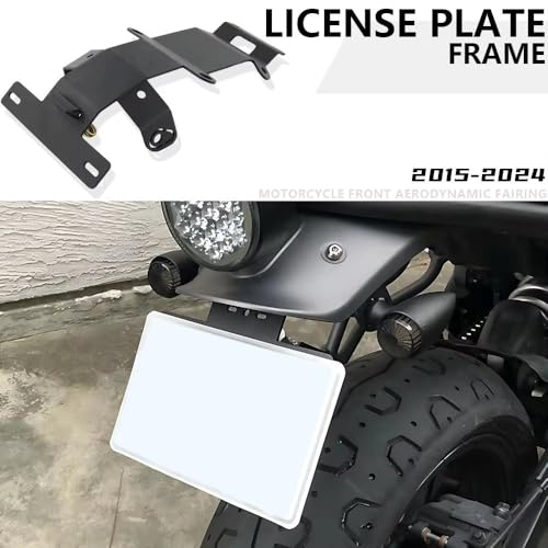 Support de plaque d'immatriculation XSR700 anti-vibrations - 2