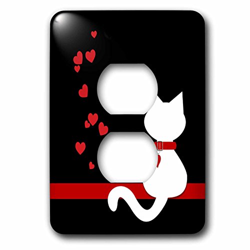 Interrupteur cœurs et chat pour égayer vos murs ternes - 3