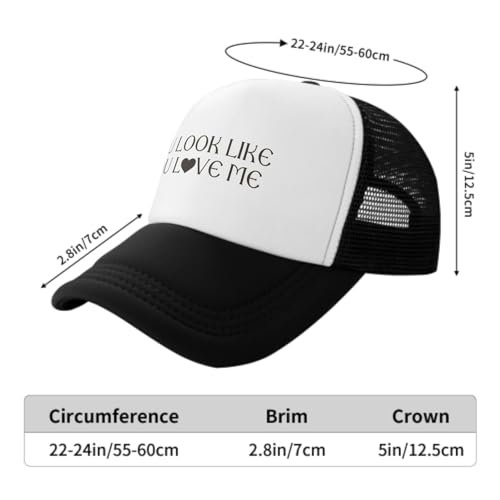 Image of Funny Trucker Hats,Trucker Hat Baseball Cap for Women Snapback Adjustable Hat Humor Gift Men