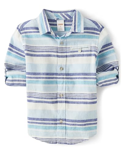Image of Gymboree Boys' and Toddler Long Sleeve Button Up Shirt
