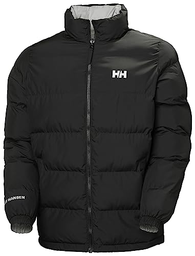 Helly Hansen ブラックダウンジャケット　リバーシブル Helly-Hansen Mens Yu 23 Reversible Puffer, 990 Black, Small at