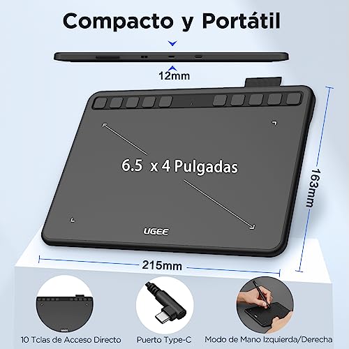 Teclados De Computadora, Personal Computer intuos wacom Marca UGEE (3)