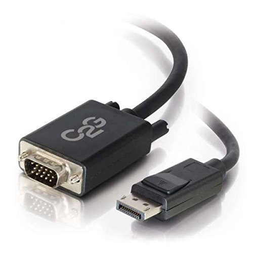 Preisvergleich Produktbild C2G DisplayPort-Stecker auf VGA-Stecker, 2 m, Schwarz