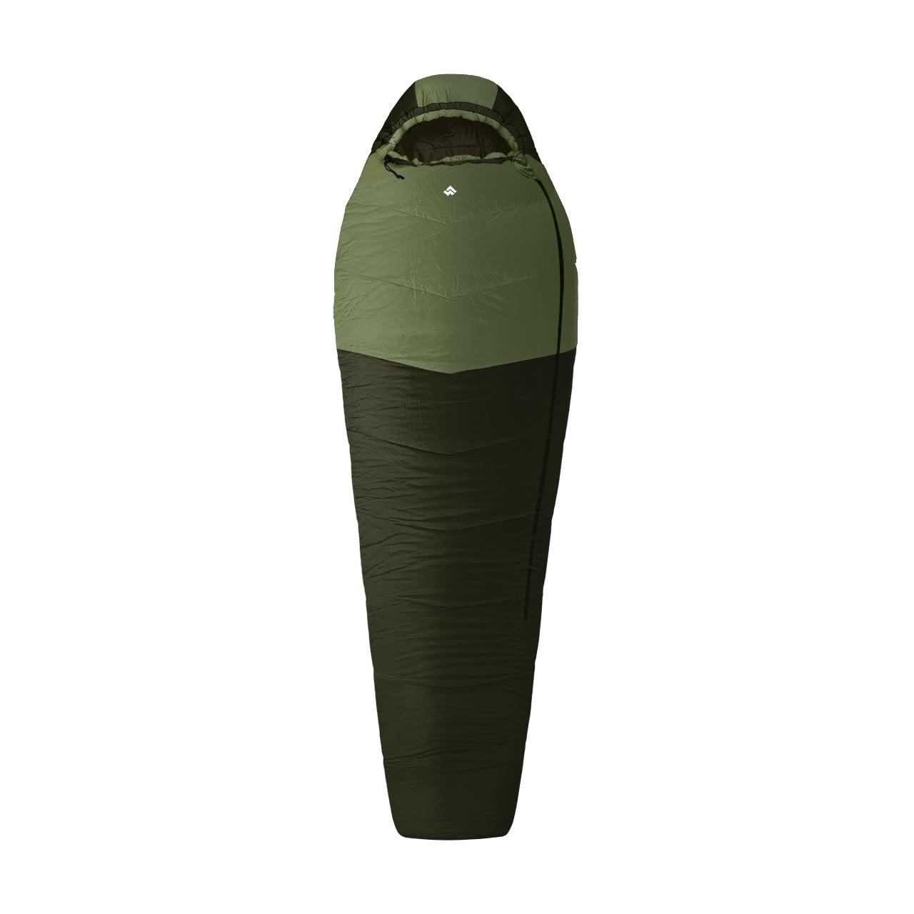 Alpinus - Śpiwór Turystyczny Ultralight Pro 1000, Lekki Śpiwór Typu Mumia 215 x 80 cm, z Dwuwarstwową Izolacją, Kempingowy, Pokrowiec z Możliwością Kompresji