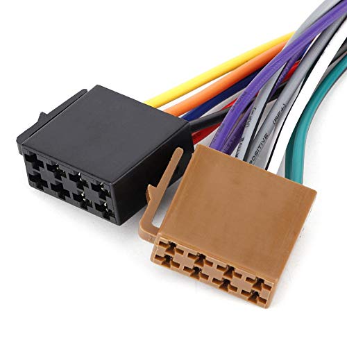 Image of KIMISS Radio Wiring Harness, Fits for E36 E46 E39 Car Stereo Harness Radio Adapter Stereo Harness Cable ISO Plug Radio Wire Cable Connector Adapter