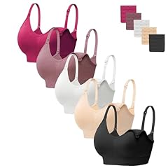 5pack(wine Red/Dusty Pink/White/Nude/Black)
