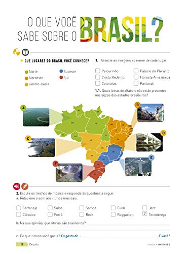 SAMBA!: Curso de língua portuguesa para estrangeiros