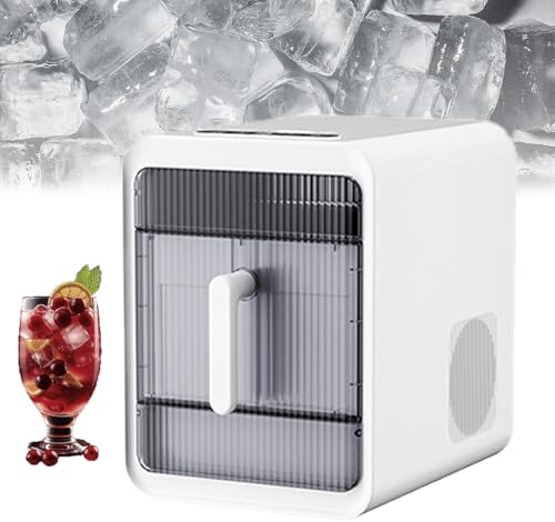 Máquina portátil para hacer hielo con tanque de 1.5L miniatura 1