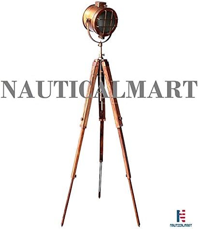 NauticalMart Spotlight Decor Floor Light Nautical Standing Studio Lamp Holiday Gifts