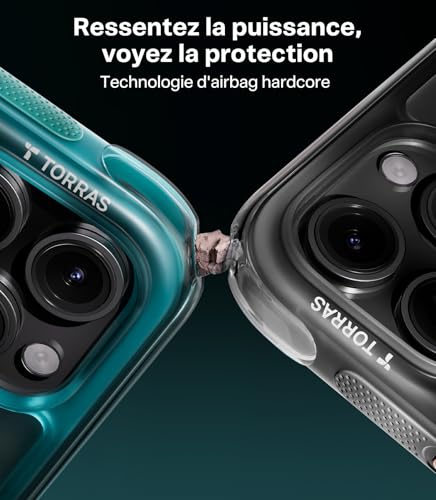 Coque iPhone 16 Pro antichoc pour éviter les casses d'écran et de caméra