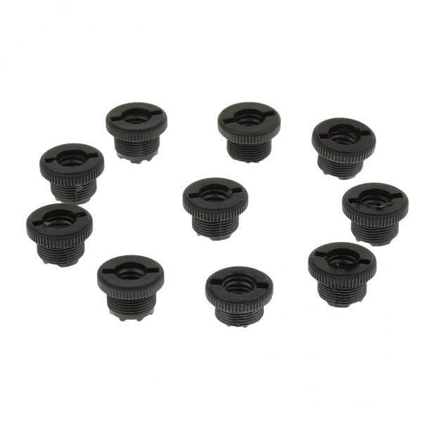 SECRET DESIRE 3x10 Pieces Microphone Clip Screw Thread Adaptor 3/8" to 5/8" Screws Black-picture-11