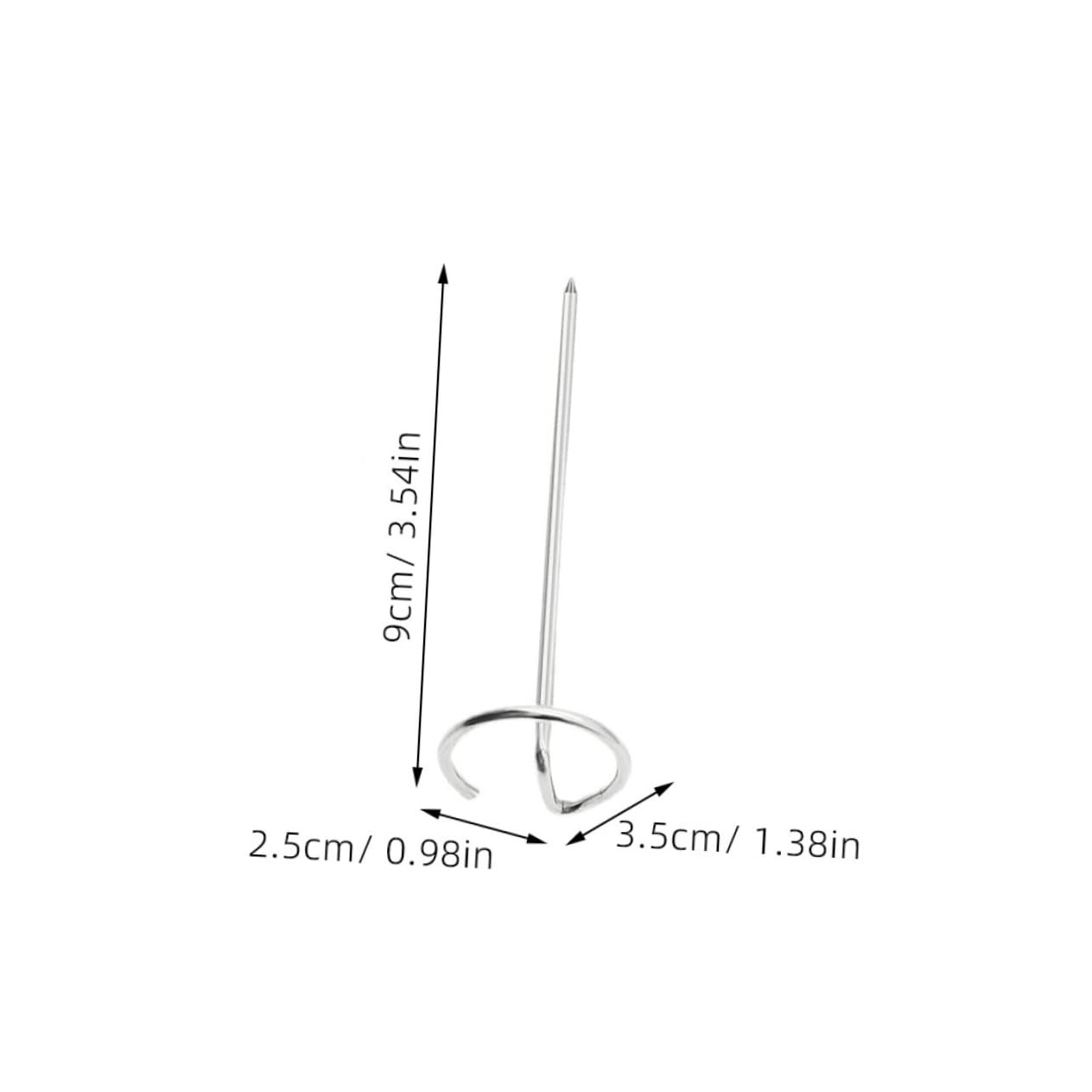 DECHOUS 12Pcs Skewers for Grilling Durable Bbq Skewers Compatible with Air Fryer Electric Oven for Kebab Shrimp Veggies and Meat Cooking