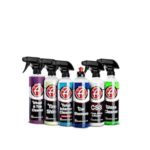 Adam’s Arsenal Builder Car Cleaning Kit (6 Item) – Our Best Value Car Detailing Kit | Car Shampoo Wash Soap, Wheel & Tire Cleaner, Total Interior Cleaner, Glass Cleaner, Tire Shine, CS3