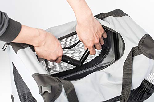 Soft-Sided Mesh Foldable Pet Travel Carrier, Airline Approved Pet Bag For Dogs And Cats, Small #TOP4