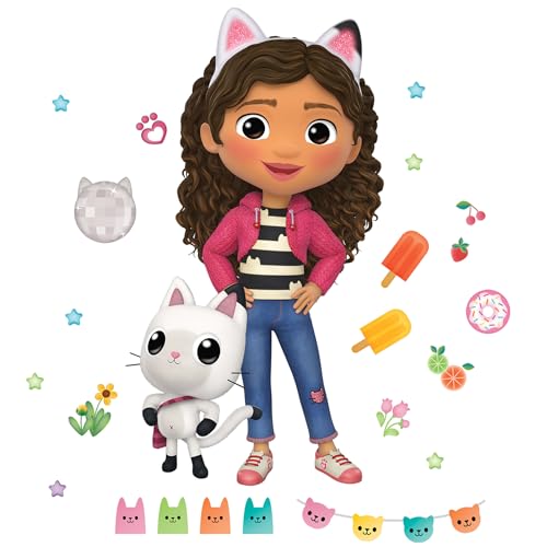 RoomMates DreamWorks Gabby's Dollhouse Character Giant Wall Decal...