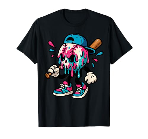 Baseball Drip Boys Ice Cream Youth Camiseta