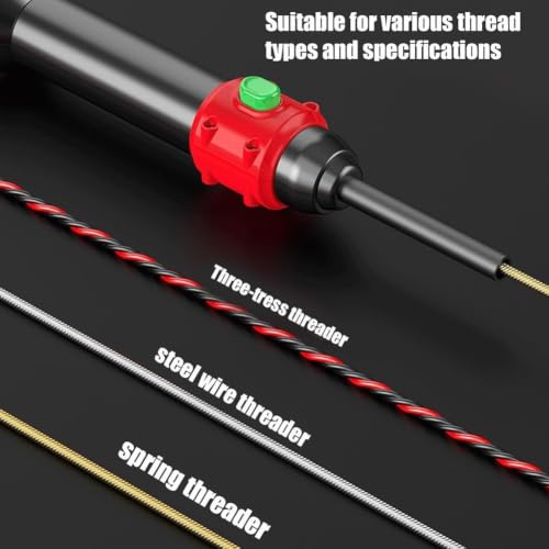 Enhebrador manual de cables para conductos sin rebabas en cableado 4