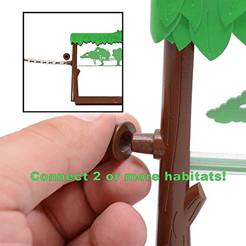 Nature Bound Toys Ant Treehouse Habitat Kit with Sand, Connector Tube, Feeding Stick & Insect Instructions - Image 5