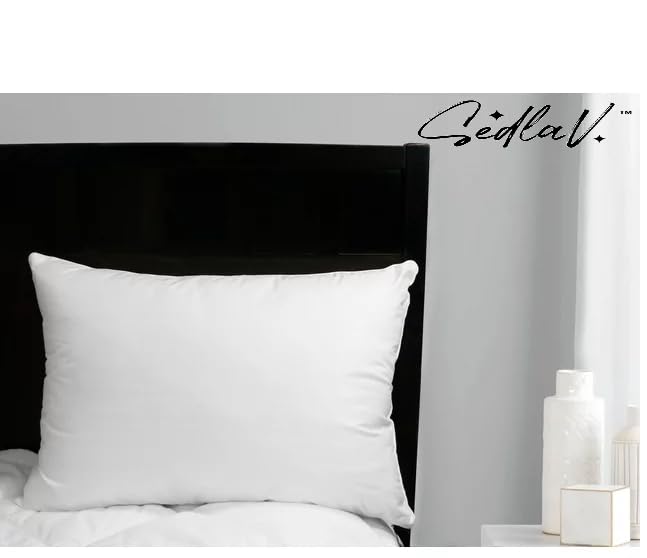 Set 2 Almohadas de Espuma Viscoelástica Blanca miniatura 2