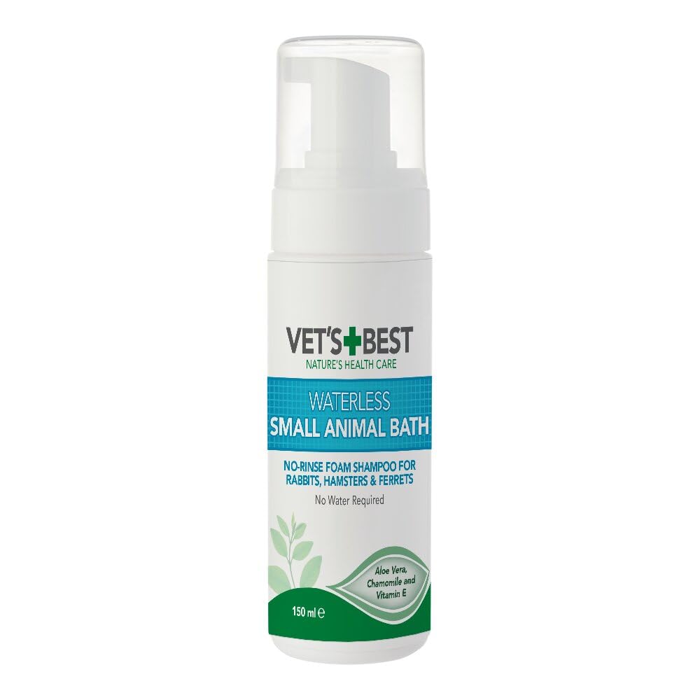 Vet'S Best Aloe Vera Suchy Szampon dla Małych Zwierząt, 150 ml