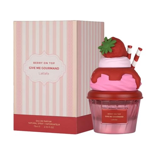 Image of Lattafa Berry On Top Eau de Parfum, Give Me Gourmand Collection - 75ml