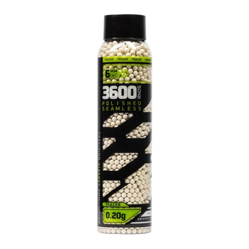 Hostile Airsoft Tracer BBS 6mm Red Green 20g 25g 28g 2700 3600 Count (.20g 3 600 Count Green)
