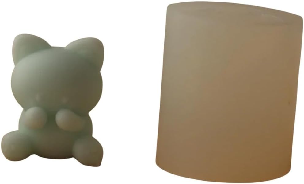 New 2026 Easter Cute Rabbit Bear Silicone Candle Mold Kitchen Diy Chocolate Baking Cake Mold 3D Bunny Gypsum Silicone Handmade Soap Mold PDNNTS07649