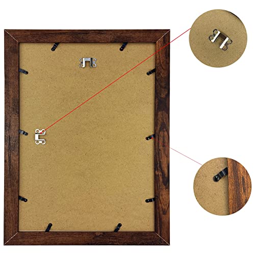 Zbeivan 18X24 Picture Frames Set Of 2 Rustic 24X18 Photo Frame For Vertical Horizontal Wall Hanging #TOP2