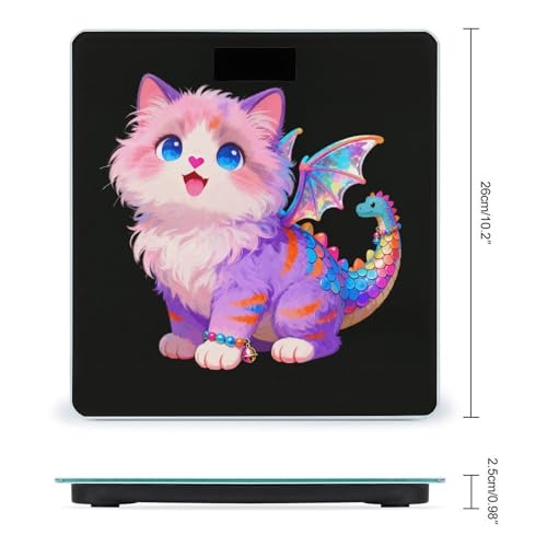 Báscula digital Dragon Cat, peso hasta 180 kg miniatura 2