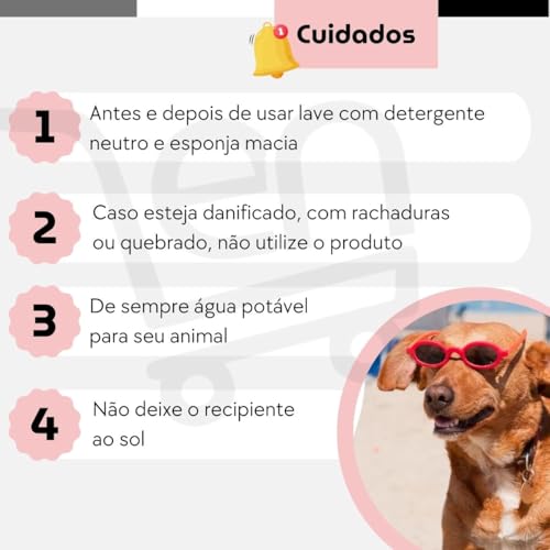 Tigela Gelada Gel Bebedouro Pet 500ml Verao Agua Gelada Animais Cachorro Gato Pote Removivel