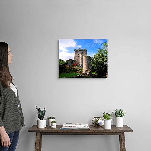Blarney Castle, County Cork, Ireland Canvas Wall Art Print, Castle Artwork #TOP1