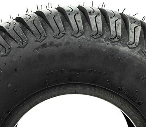 Miniatura 5 de TUFFIOM Juego de 2 neumáticos para cortacésped 20x8.00-10, neumáticos de césped 4PR para césped y jardín para tractor de jardín, cortacésped, sin