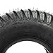 TUFFIOM 20x8.00-10 Lawn Mower Tires Set of 2, 4PR Turf Tire Lawn & Garden Tires, Compatible With Most Lawn & Garden Utility Vehicles, Tubeless