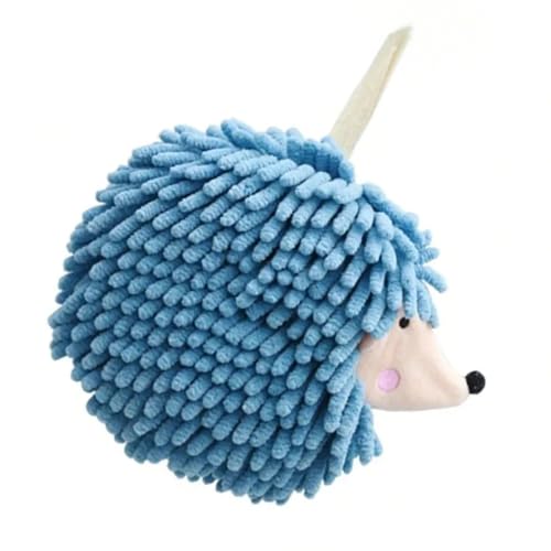 Kaeltsyn Essuie-mains élégants doux et absorbants pour salle de bain et cuisine, motif hérissons, doux et absorbants pour salle de bain
