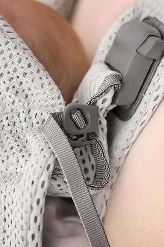 Image of BabyBjorn New Baby Carrier One Air 2019 Edition, Mesh, Silver, One Size(Pack of 1)