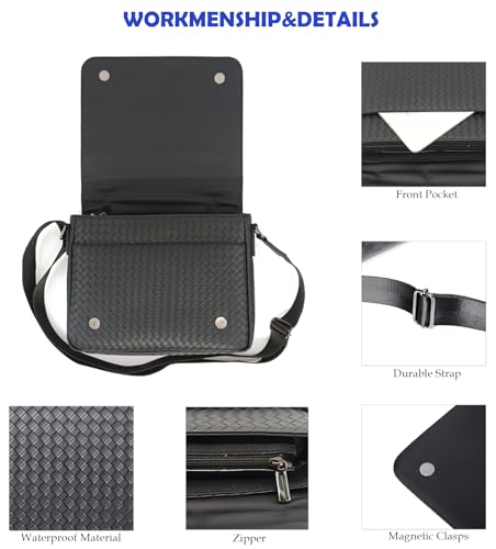 Men's Shoulder Bag Leather Waterproof Anti-Scratch Crossbody Bag for Men Men's Bag Mssenger Bags4