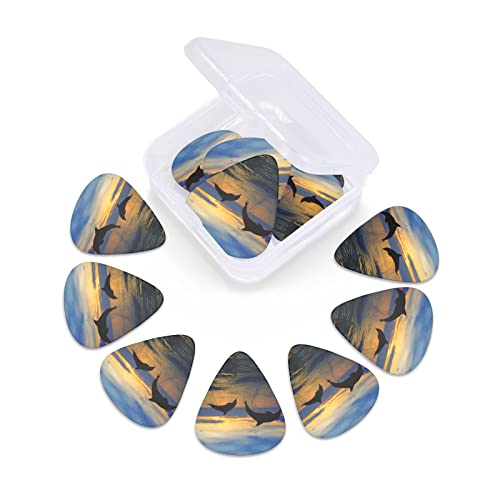 Médiators en celluloïd coloré en forme de dauphin – 3 épaisseurs différentes – Pour basse, amateurs de musique – Pour guitare électrique et acoustique – Comprend 0,46 mm, 0,71 mm, 0,96 mm - Les Beatles, Paul McCartney, John Lennon, RIngo Starr, George Harrison Médiators en celluloïd coloré en forme de dauphin - 3 épaisseurs différentes - Pour basse, amateurs de musique - Pour guitare électrique et acoustique - Comprend 0,46 mm, 0,71 mm, 0,96 mm – Image 7